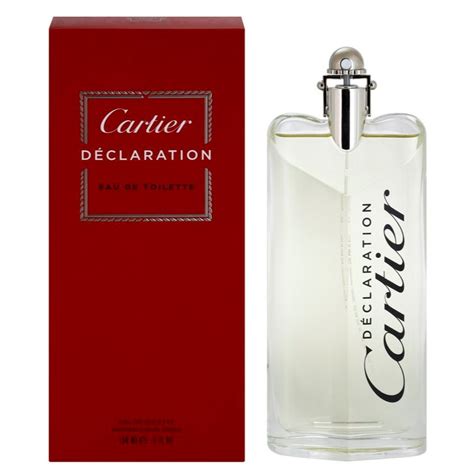 cartier declaration eau de toilette 100ml spray|cartier declaration essence 100ml.